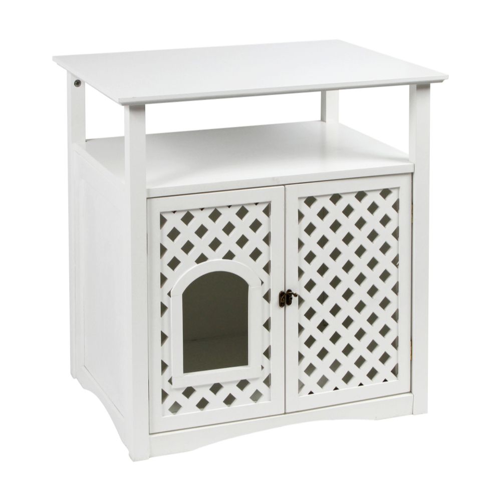 Kerbl Pet Cat Cabinet Helena White