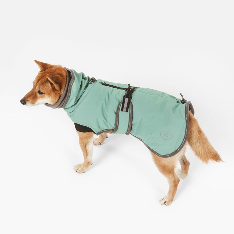 Nomad Tales Bloom Dog Coat - Granite approx. 35cm Back Length