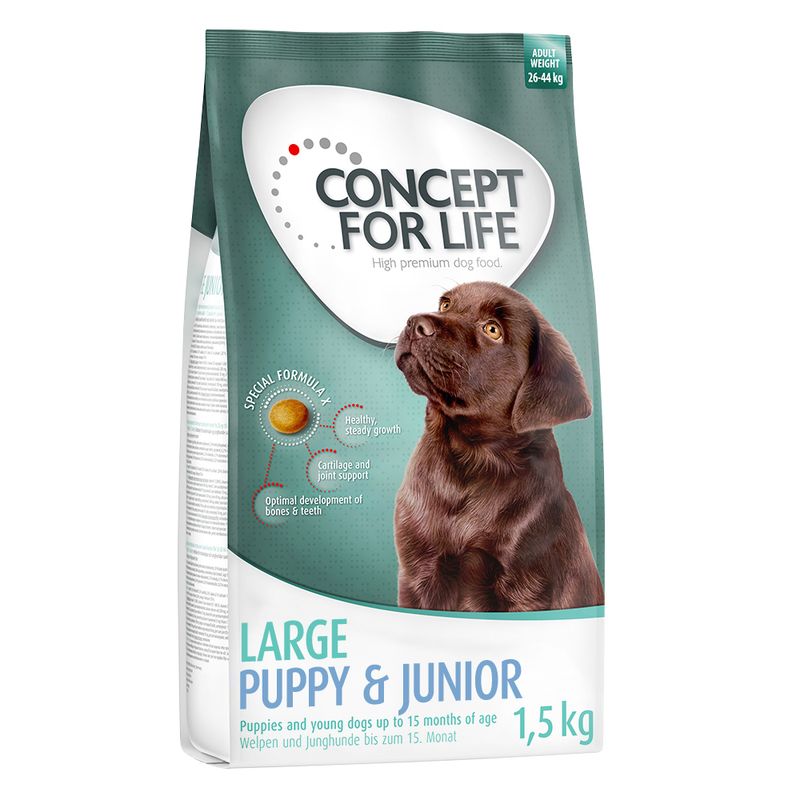 Concept for Life Large Puppy & Junior 1.5kg