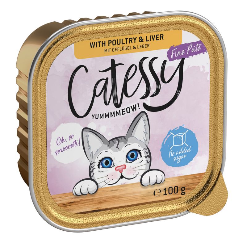 Catessy Trays Mixed Packs 8 x 100g Fine Pâté Mix I