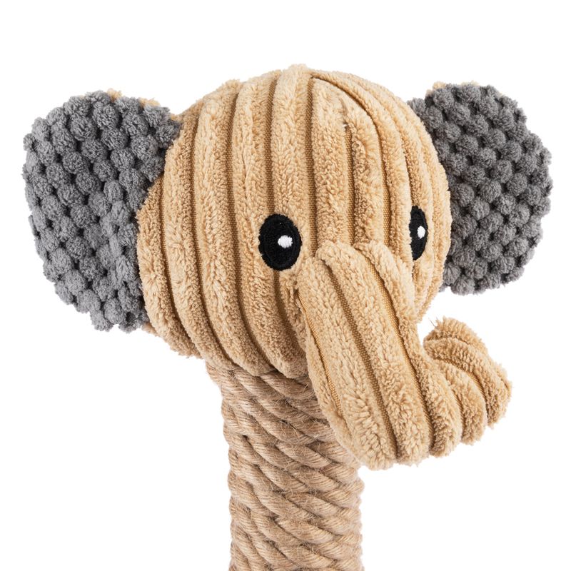 TIAKI Dog Toy Plush Ecophant 31 x 17 x 13 cm (L x W x H)
