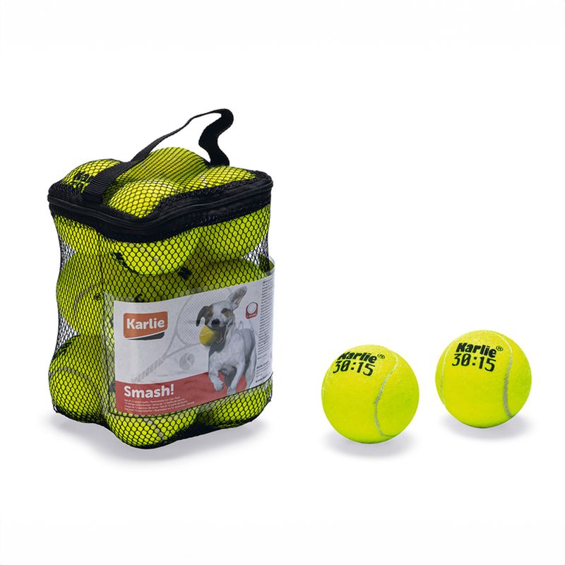 Karlie Tennis Ball Set 12 balls, 6cm (diameter)
