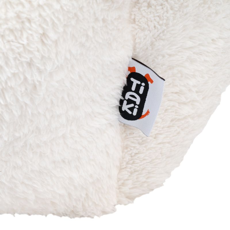 TIAKI Lazy Bear Dog Bed – Ecru Size M: 70 x 55 x 20cm (L x W x H)