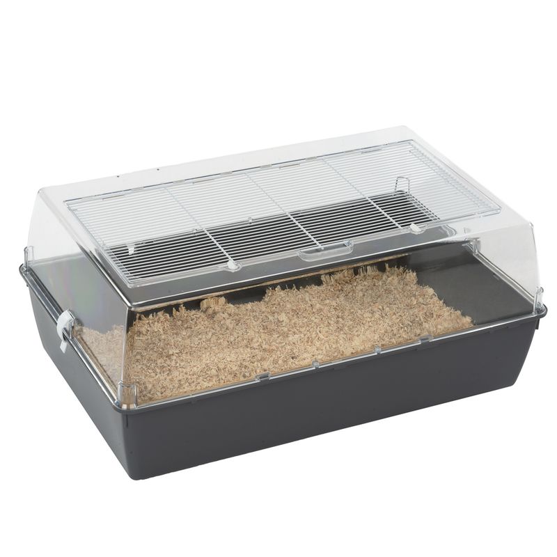 TIAKI Panorama Large Shelter for Small Pets Black