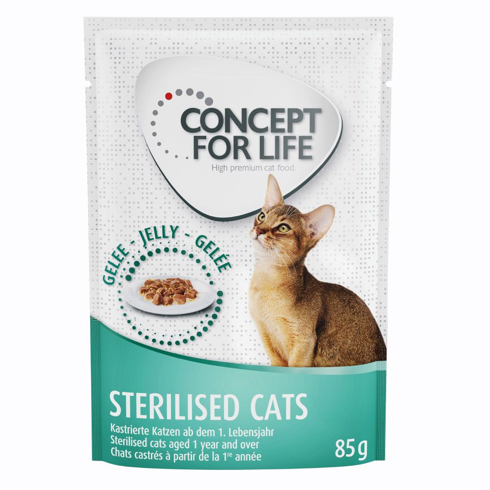 Concept for Life Sterilised Cats – in Jelly 12 x 85g