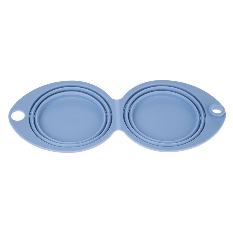 TIAKI Mini Double Portable Silicone Bowl 2 x 350ml