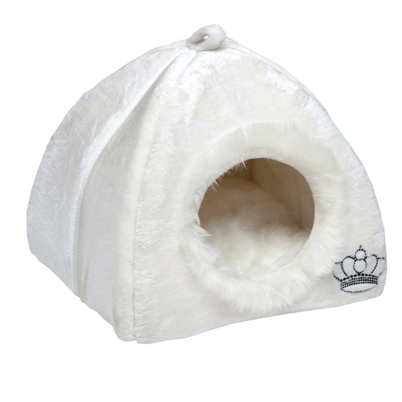 Royal Pet Den - White 45 x 45 x 45 cm (L x W x H)