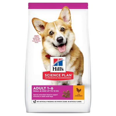 Hill’s Science Plan Adult 1-6 Small & Mini with Chicken 1.5kg