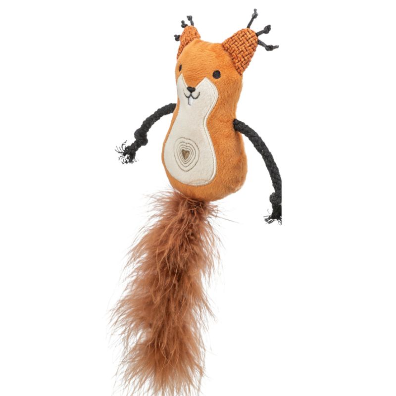 Trixie Squirrel with Catnip 1 toy