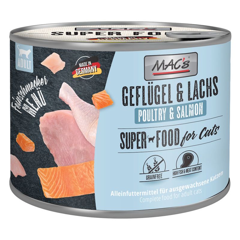MAC's Cat Gourmet Saver Pack 24 x 200g Duck & Rabbit