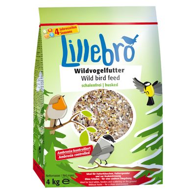 Lillebro Husked Wild Bird Food 4kg