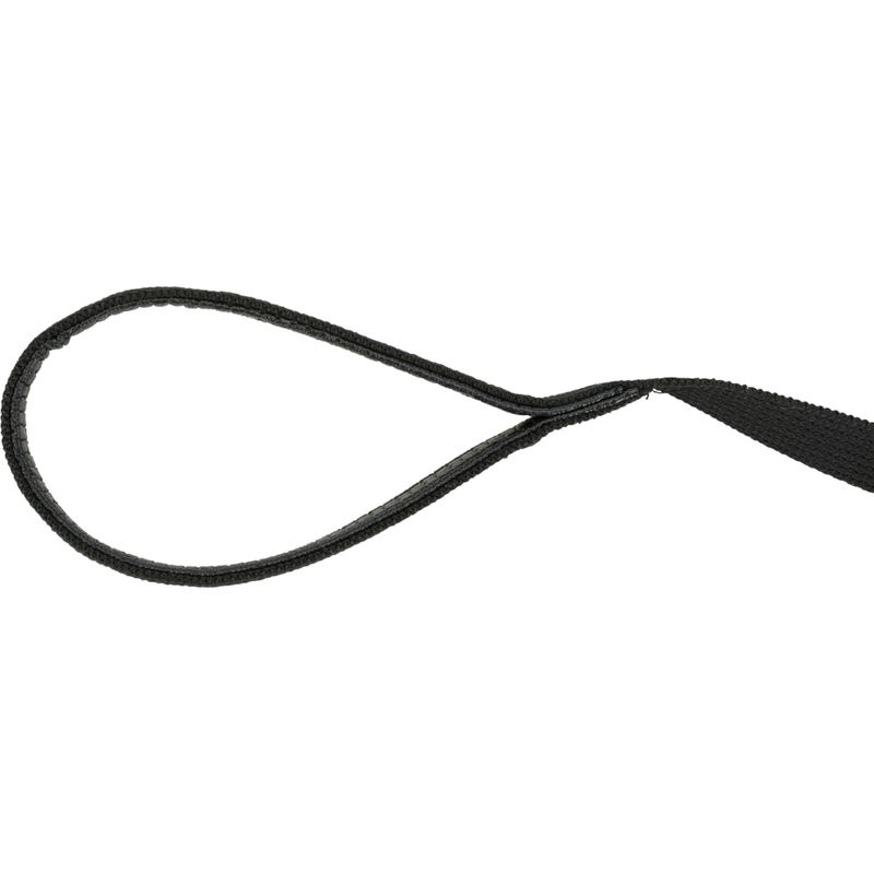 Trixie Cotton Drag Lead - Black Size: M-L: 5m long / 20mm wide