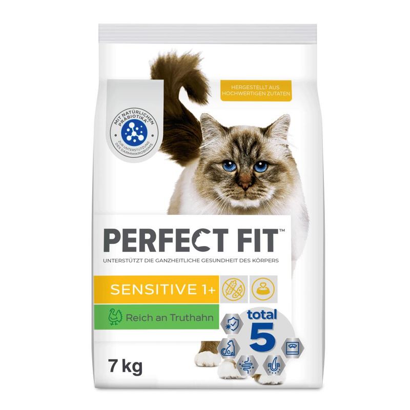 Perfect Fit Sensitive 1+ Rich in Turkey 1.4kg