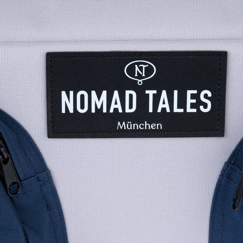 Nomad Tales Spirit Car Seat - Stone/Sapphire approx. 42 x 36 x 33 cm (L x W x H)