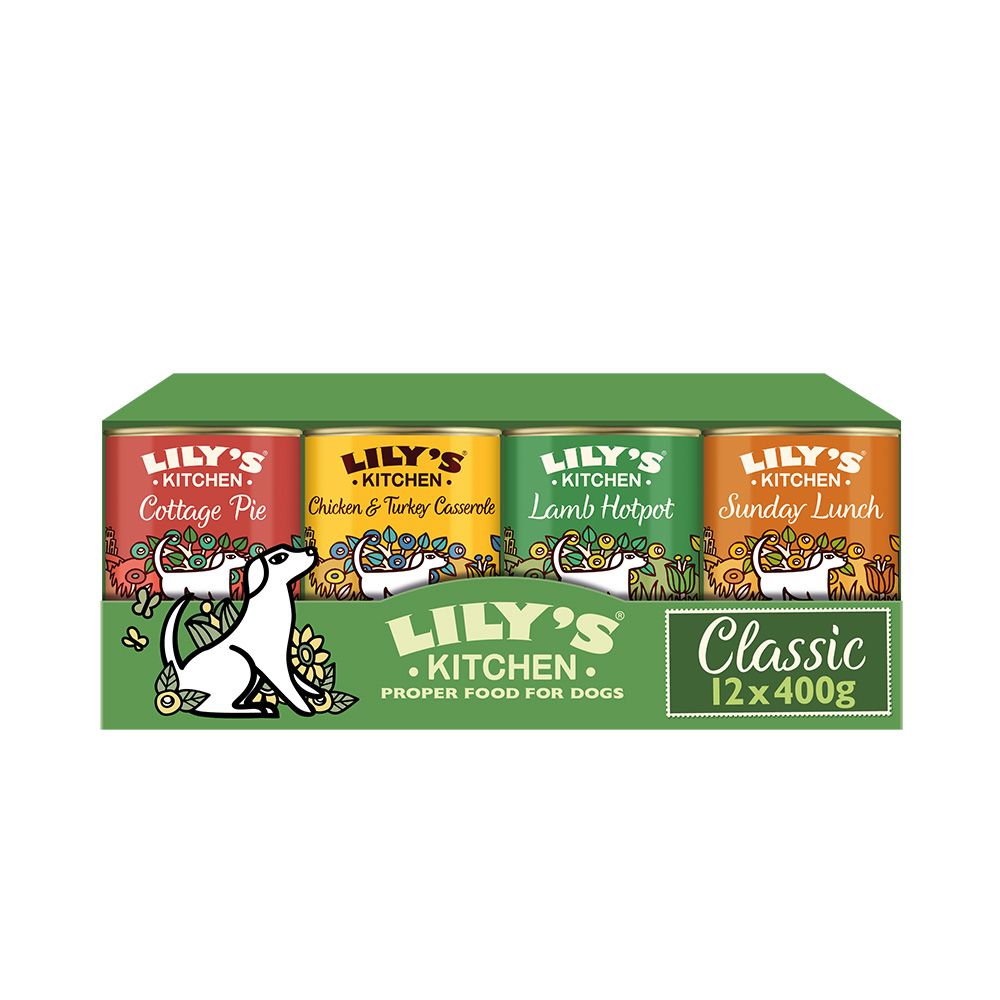 Lily's Kitchen Classic Recipes for Dogs 12 x 400g