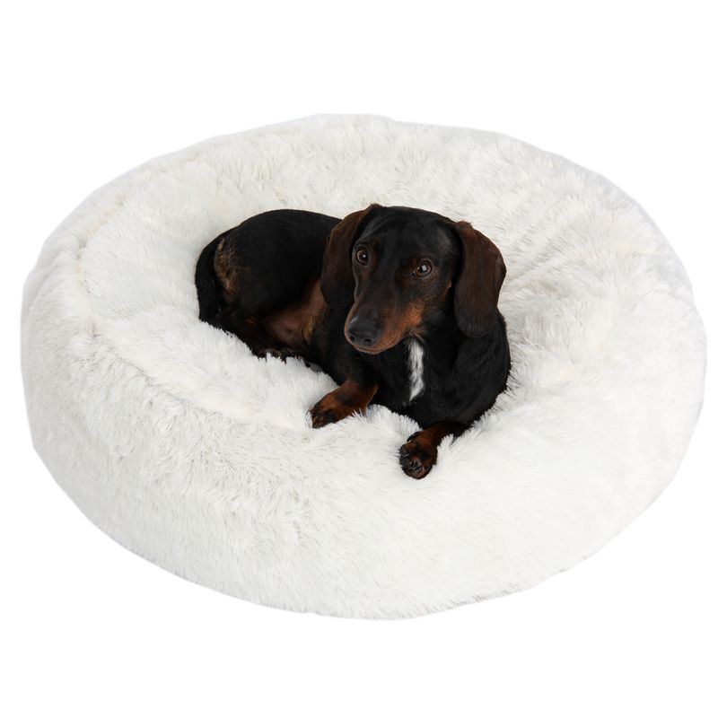Flocke Dog Bed Grey Replacement Cover (90cm diameter)