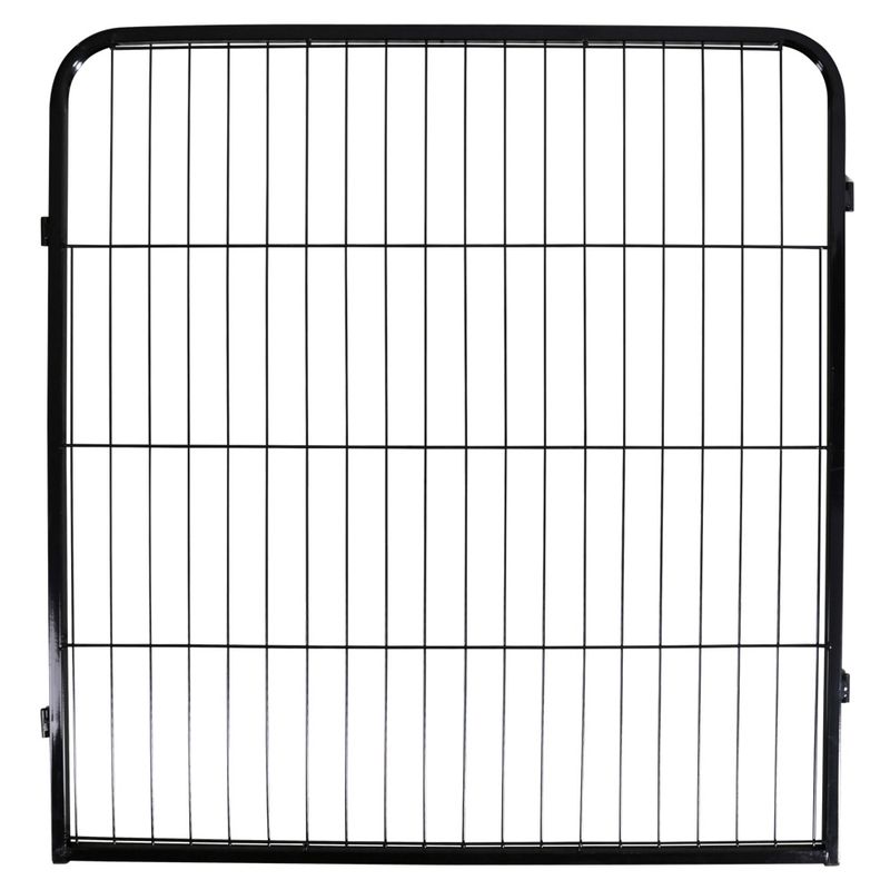 Kerbl Pet Enclosure with Door for Dogs and Puppies 8 elements, 80 x 77cm (W x H)