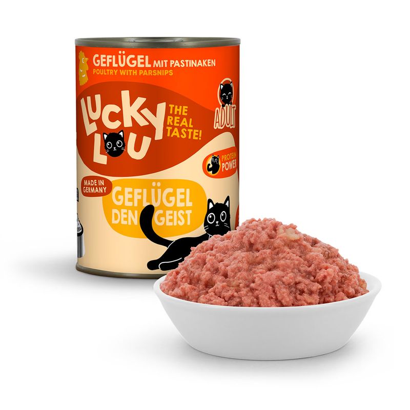 Lucky Lou Adult 6 x 400g Poultry