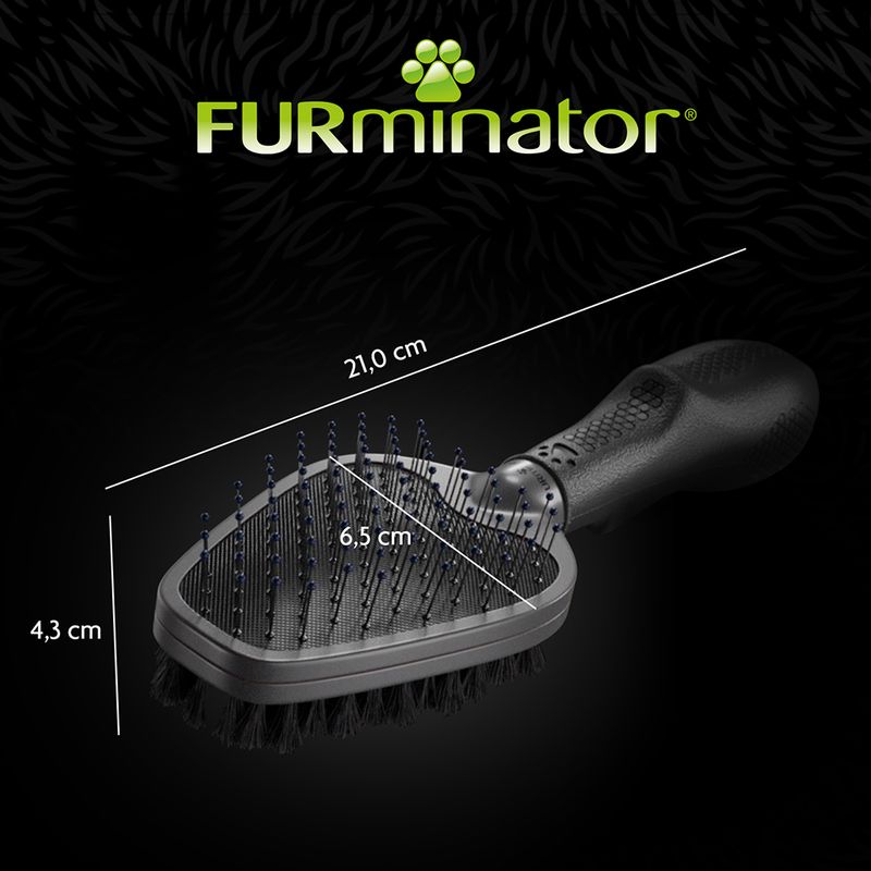 FURminator Dual Grooming Brush 21 x 6.5 x 4 cm (L x W x H)