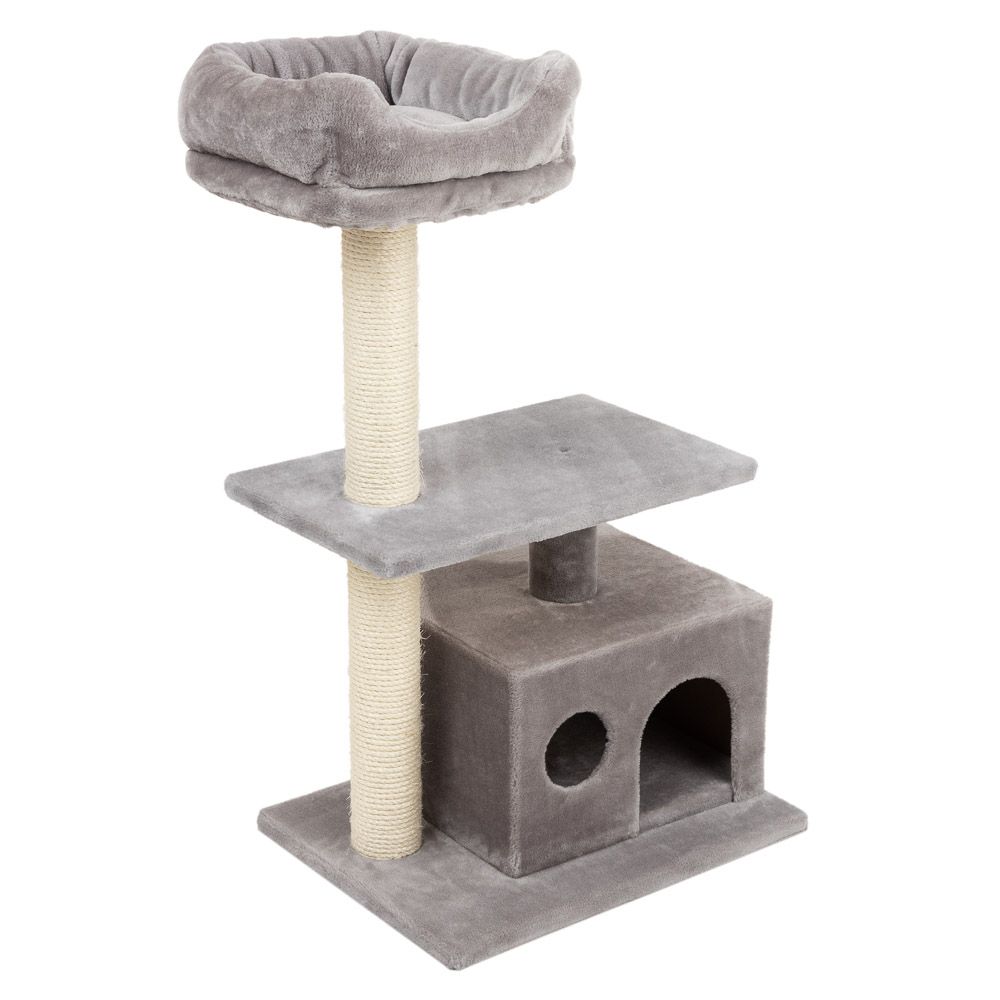 La Digue I Cat Tree Light Grey