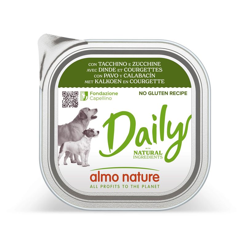 Almo Nature Daily 9 x 300g With Veal & Carrots