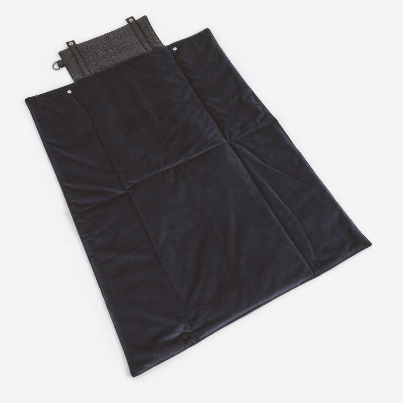 Nomad Tales Ebony Travel Dog Mat 80 x 60 cm (L x W)