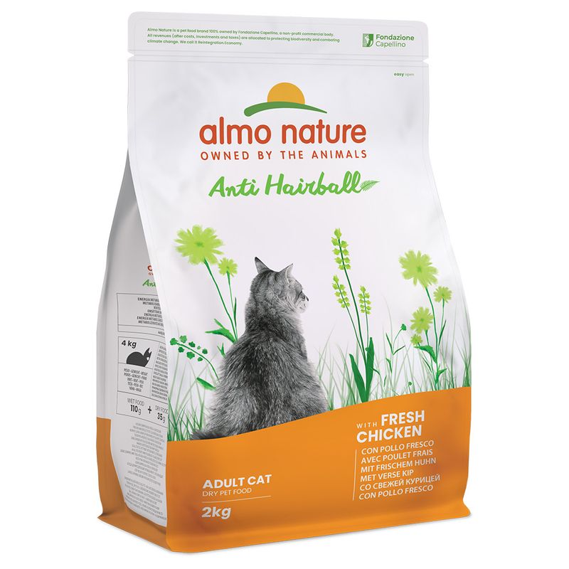 Almo Nature Holistic Anti Hairball - Chicken & Rice 2kg