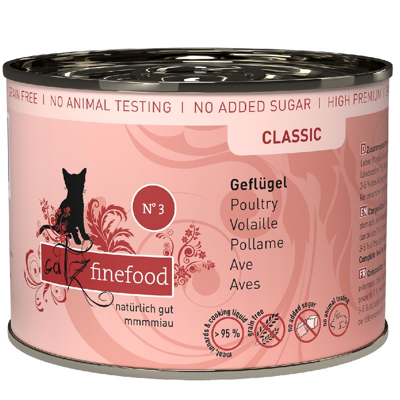 catz finefood Can 6 x 200g Game