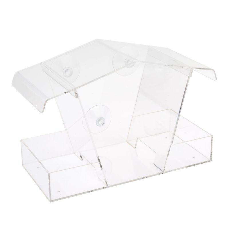 TIAKI bird feeder for the window L 15 x B 11 x H 23 cm