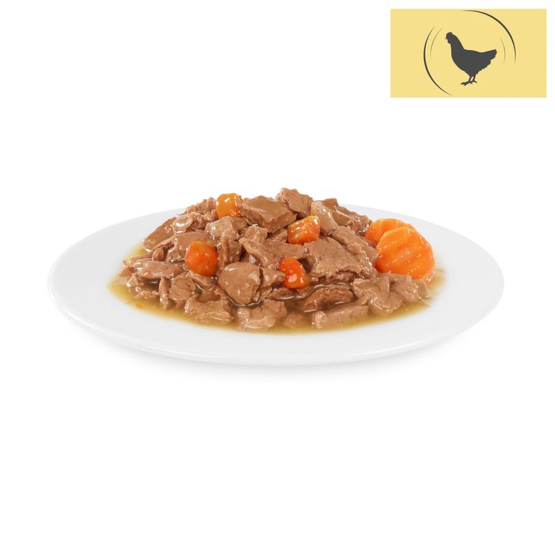 Briantos Chunks in Gravy 12 x 100g Mixed pack - (Chicken,Beef,Salmon)