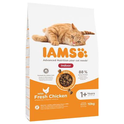 IAMS Advanced Nutrition Indoor Cat with Chicken 10kg