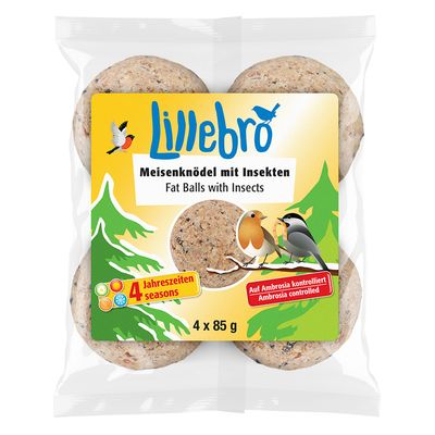 Lillebro Fat Balls with Insects 340g