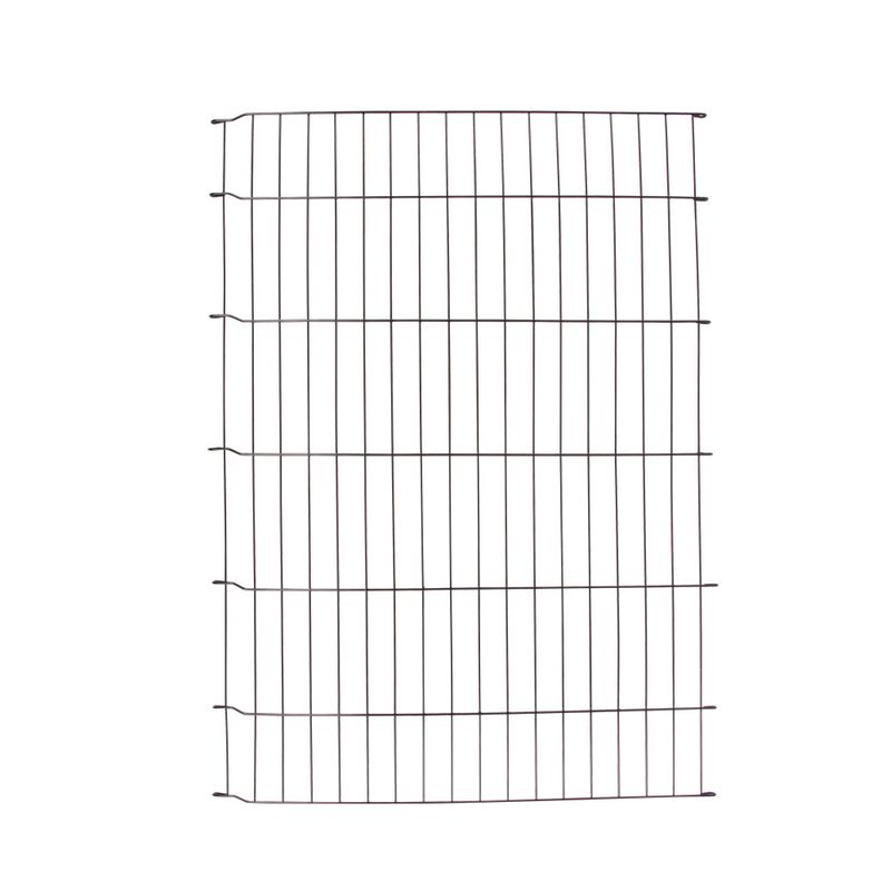 Kerbl Pet Enclosure with Door for Puppies and Small Animals 8 Elements, 57 x 78cm (W x H)