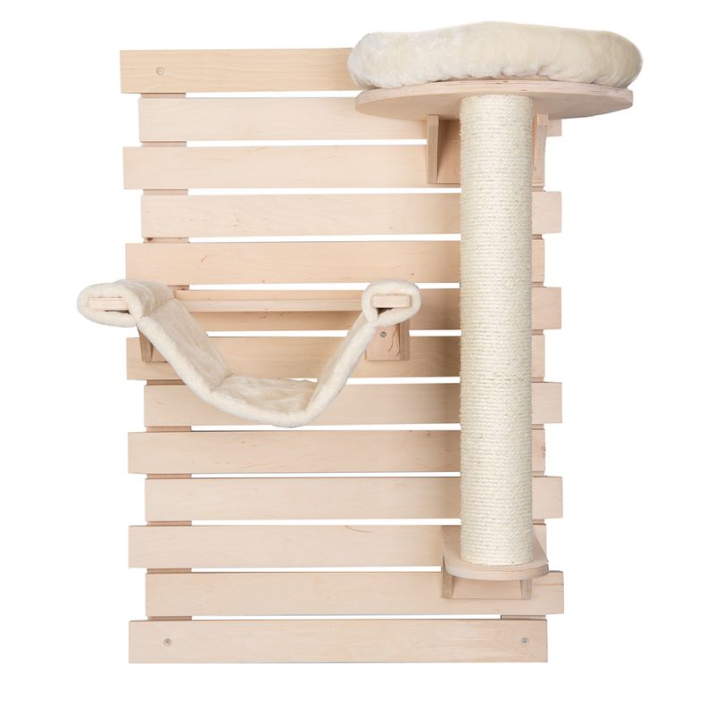 Natural Paradise Wall Scratching Board - Dahlia Cream