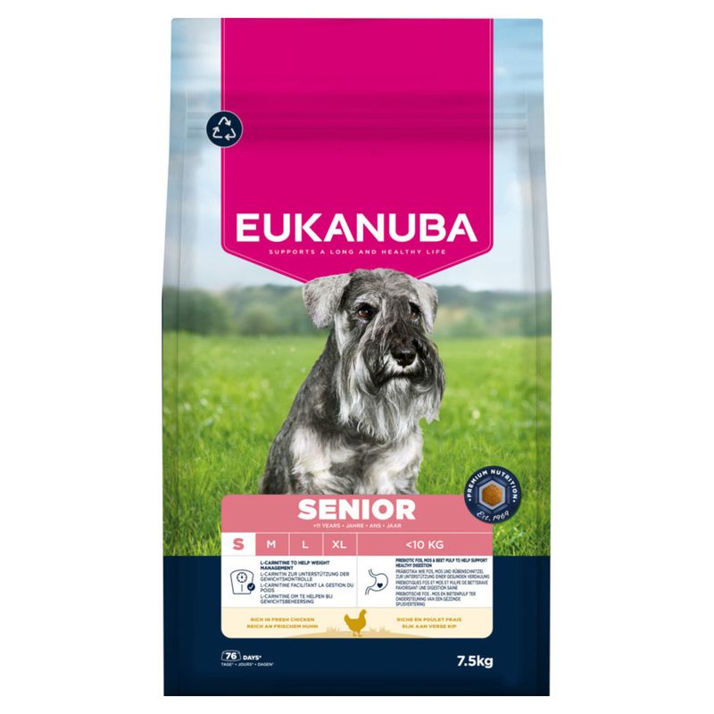 Eukanuba Premium Nutrition Senior Small Breed Chicken 3kg
