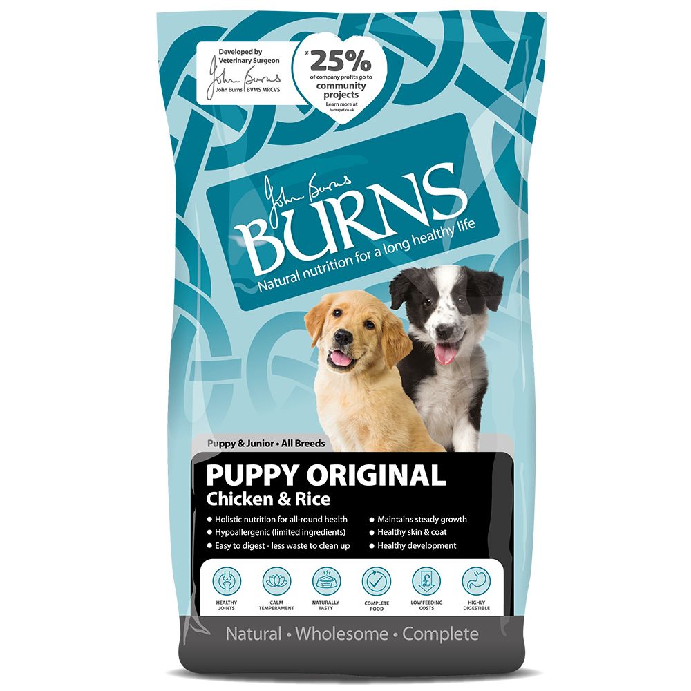 Burns Puppy Original - Chicken & Rice 12kg