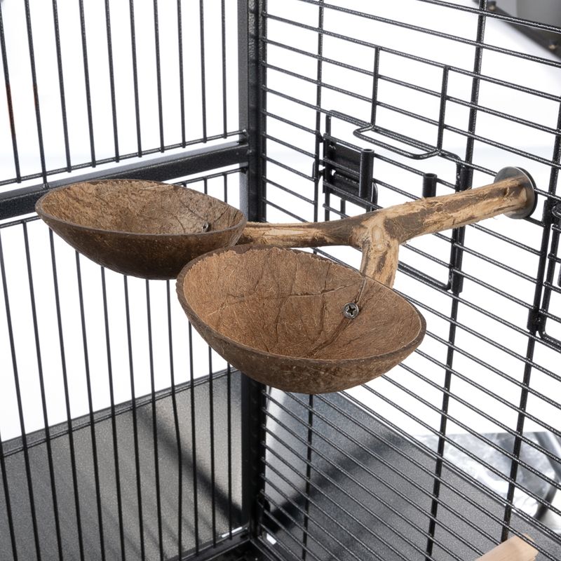 TIAKI Perch with Coconut Bowls 30 x 22 x 5 cm (L x W x H)