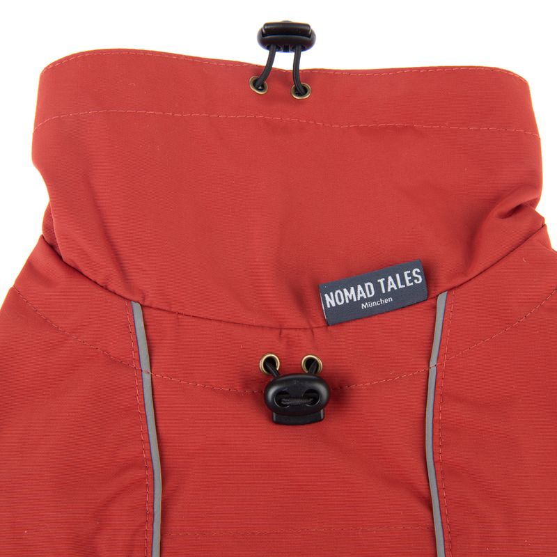 Nomad Tales Spirit Dog Raincoat - Copper approx. 40cm Back Length