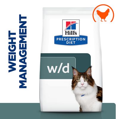 Hill's Prescription Diet Feline w/d Multi-Benefit - Chicken 3kg
