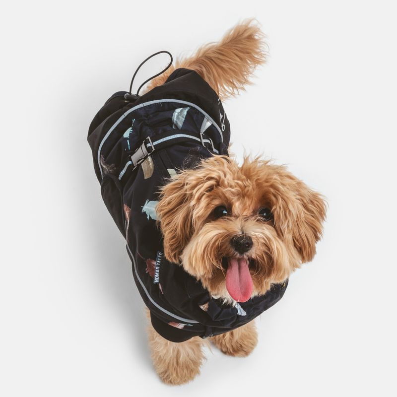 Nomad Tales Bloom Dog Coat - Midnight approx. 50cm Back Length