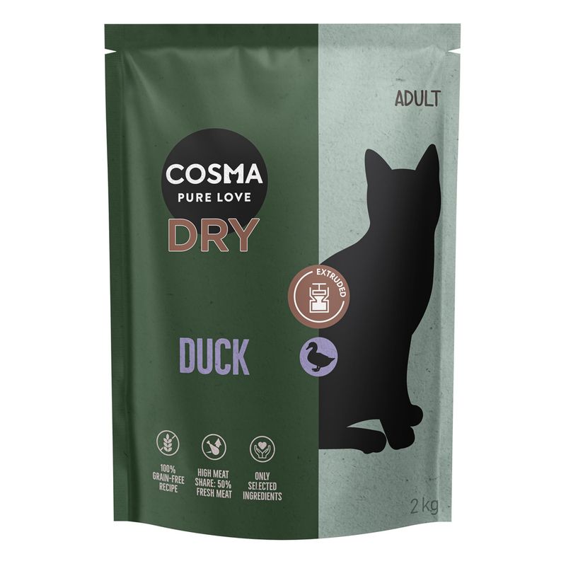 Cosma Extruded Duck Dry Food 400g