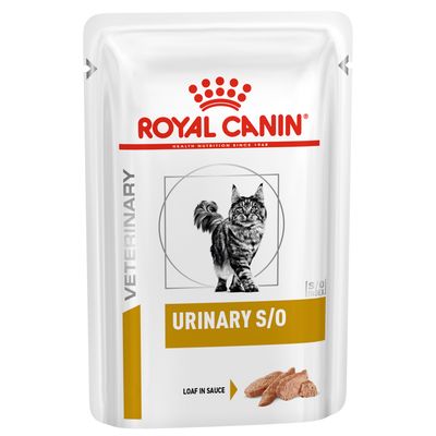 Royal Canin Veterinary Feline – Urinary S/O LP 34 Loaf in Sauce 12 x 85g