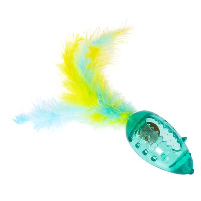 TIAKI Mouse with Catnip Ball & Feathers 1 Toy