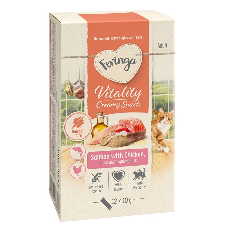 Feringa Vitality Creamy Snacks Chicken (12 x 10g)