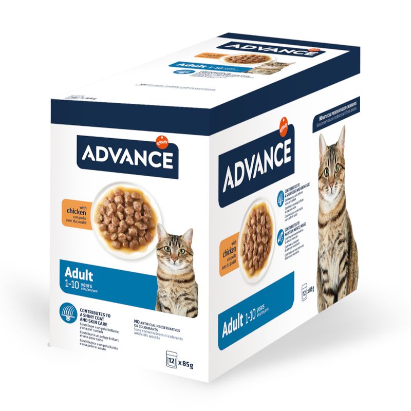 Advance Feline Adult Chicken 12 x 85g
