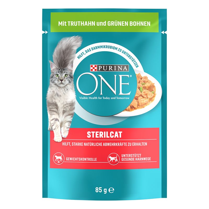PURINA ONE SterilCat with Salmon & Carrots (13 x 85g)