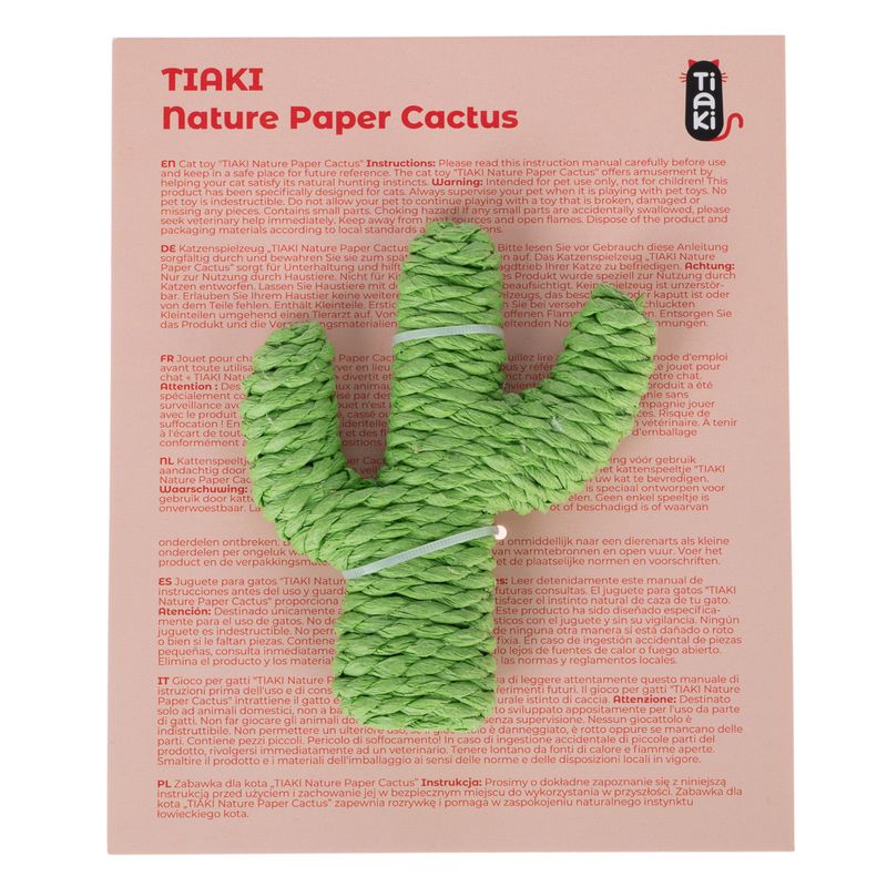 TIAKI Nature Paper Cactus 1 Toy