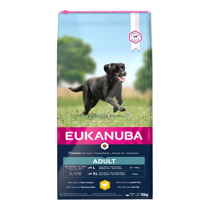 Eukanuba Adult Large Breed - Chicken 15kg