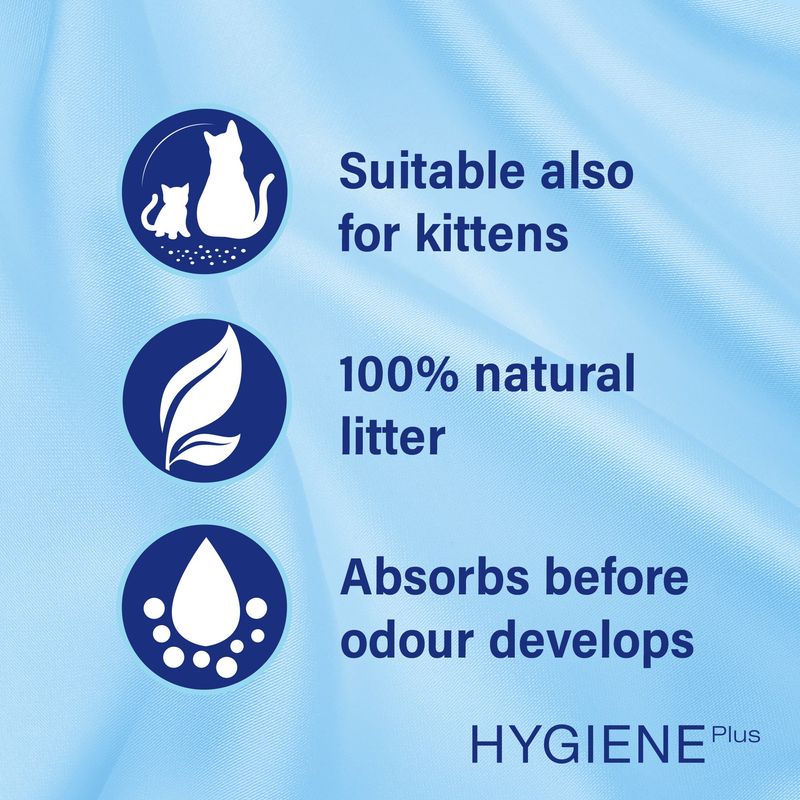 Catsan Hygiene Plus Cat Litter 18l