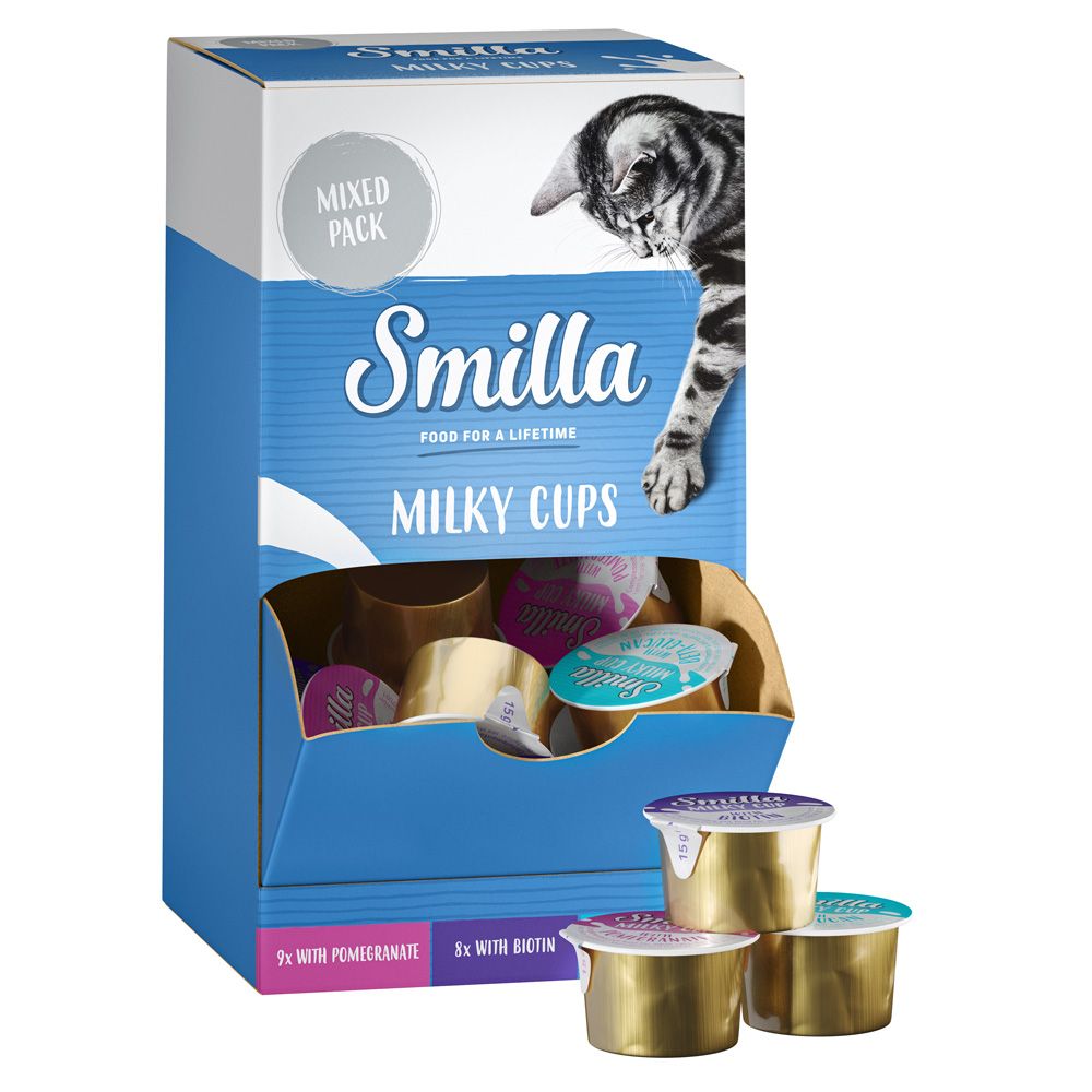Smilla Milky Cups Mixed Pack 25 x 15g